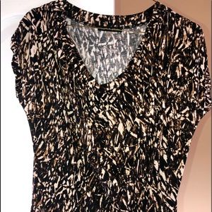 Cable and gauge Cap Sleeved top